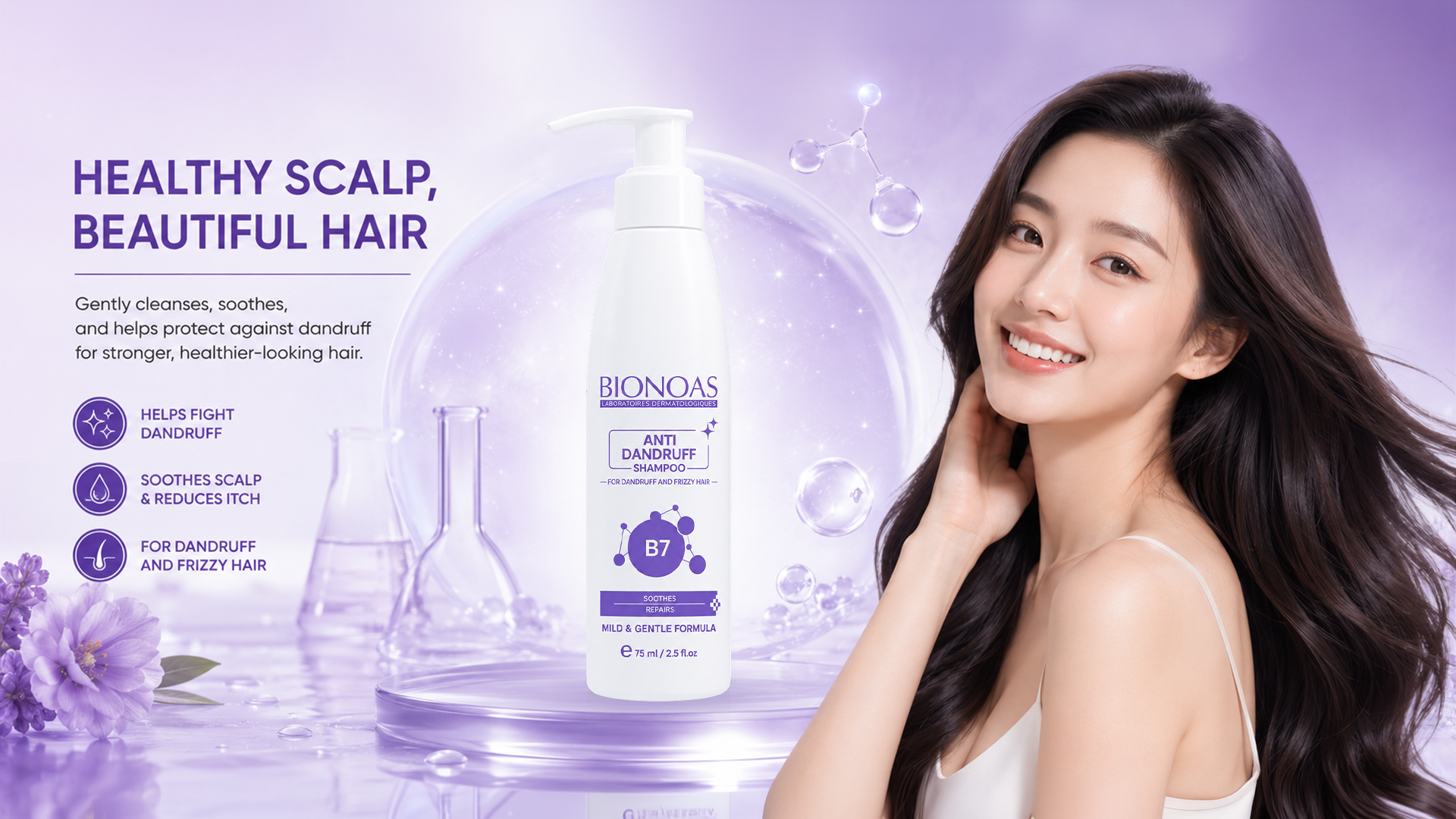 Bionoas anti-dandruff shampoo
